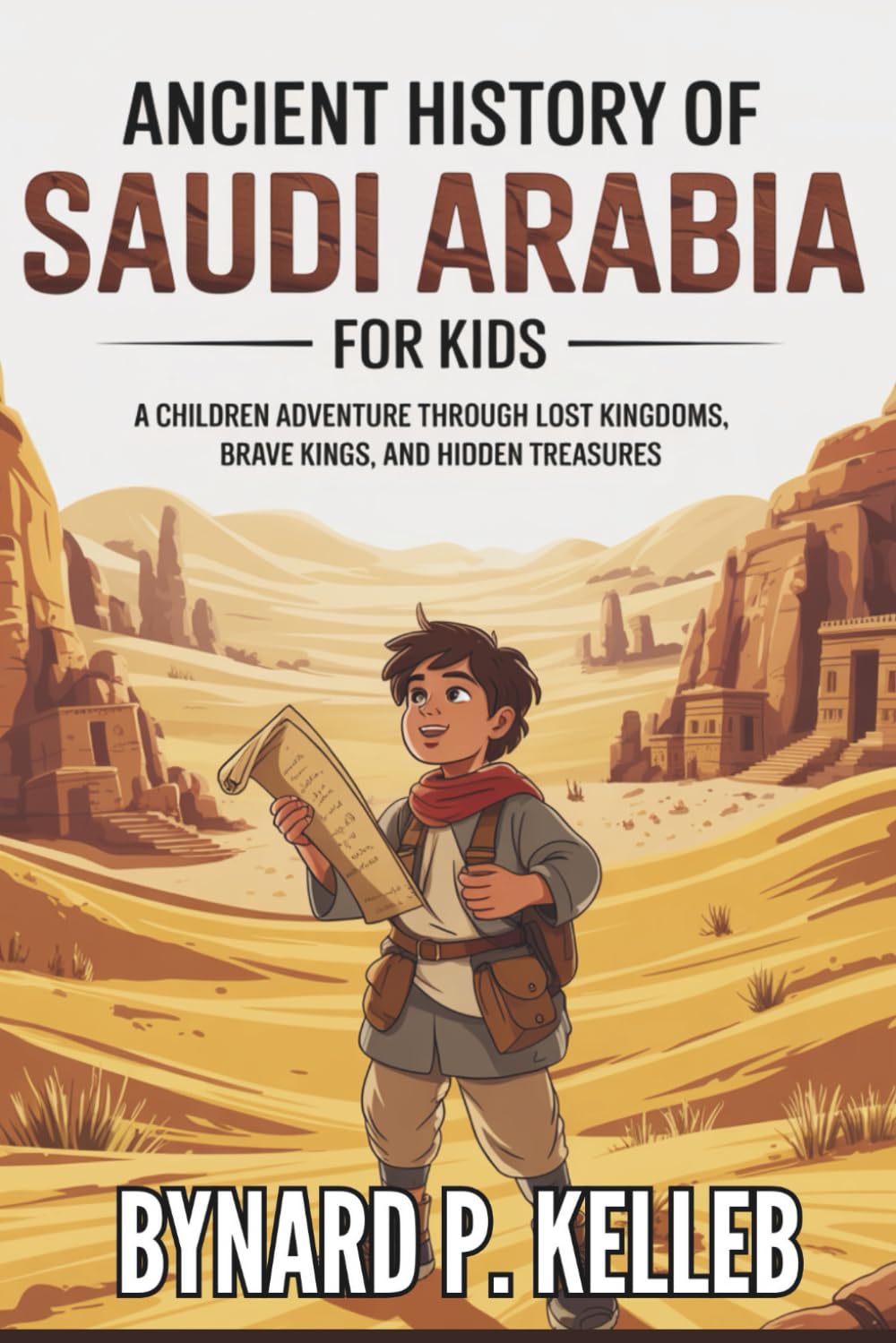 Ancient History of Saudi Arabia For Kids: A Children Adventure Through Lost Kingdoms, Brave Kings, and Hidden Treasures (Children History Book, Profession & Biography)