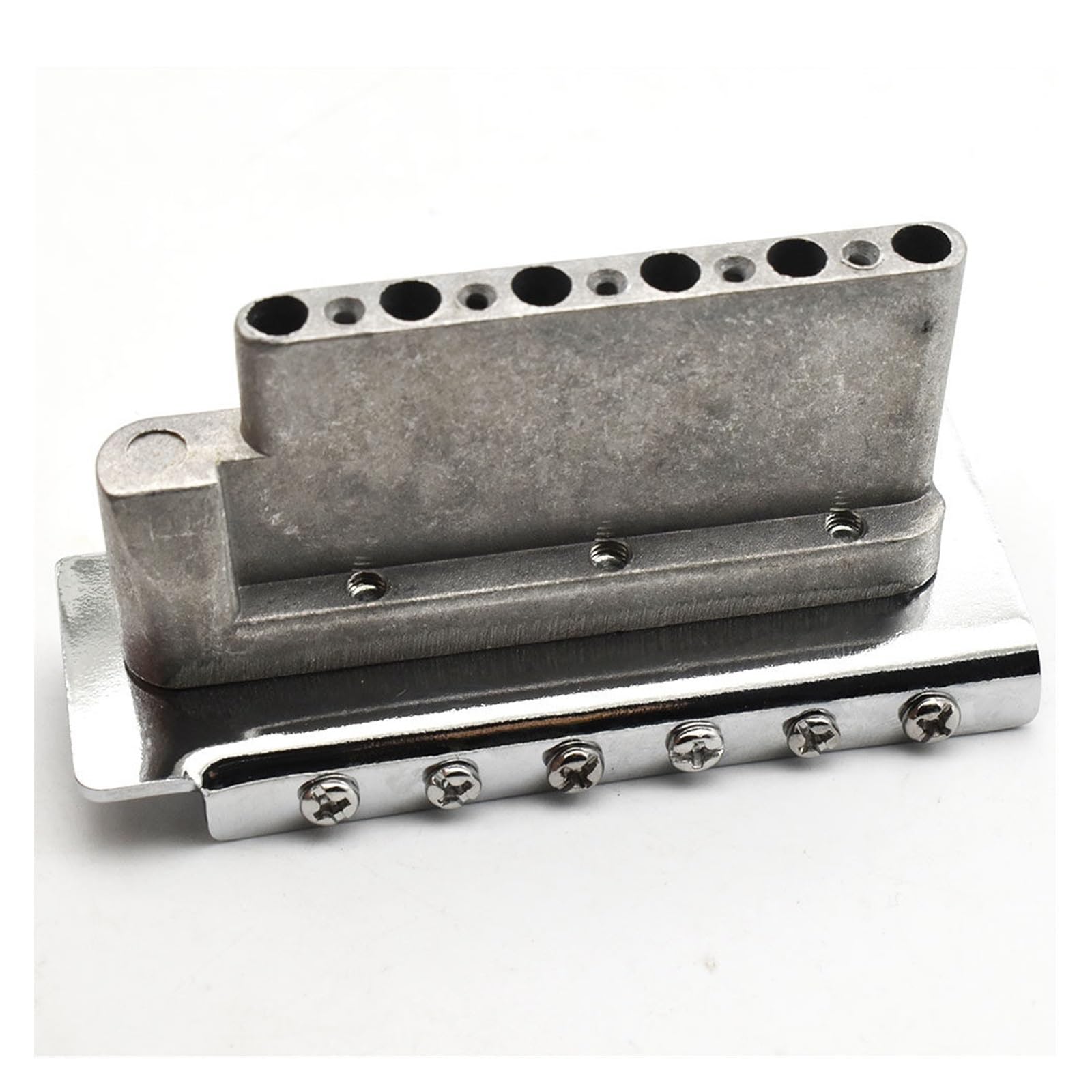 Standardowy mostek gitarowy Zestaw Vintage Mostka Tremolo Do Gitary Elektrycznej I Strunociągu(Chrome)