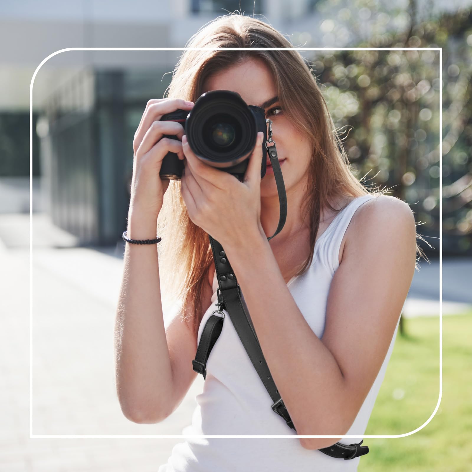 Sangle Appareil Photo pour 1 Appareil,Harnais Appareil Photo