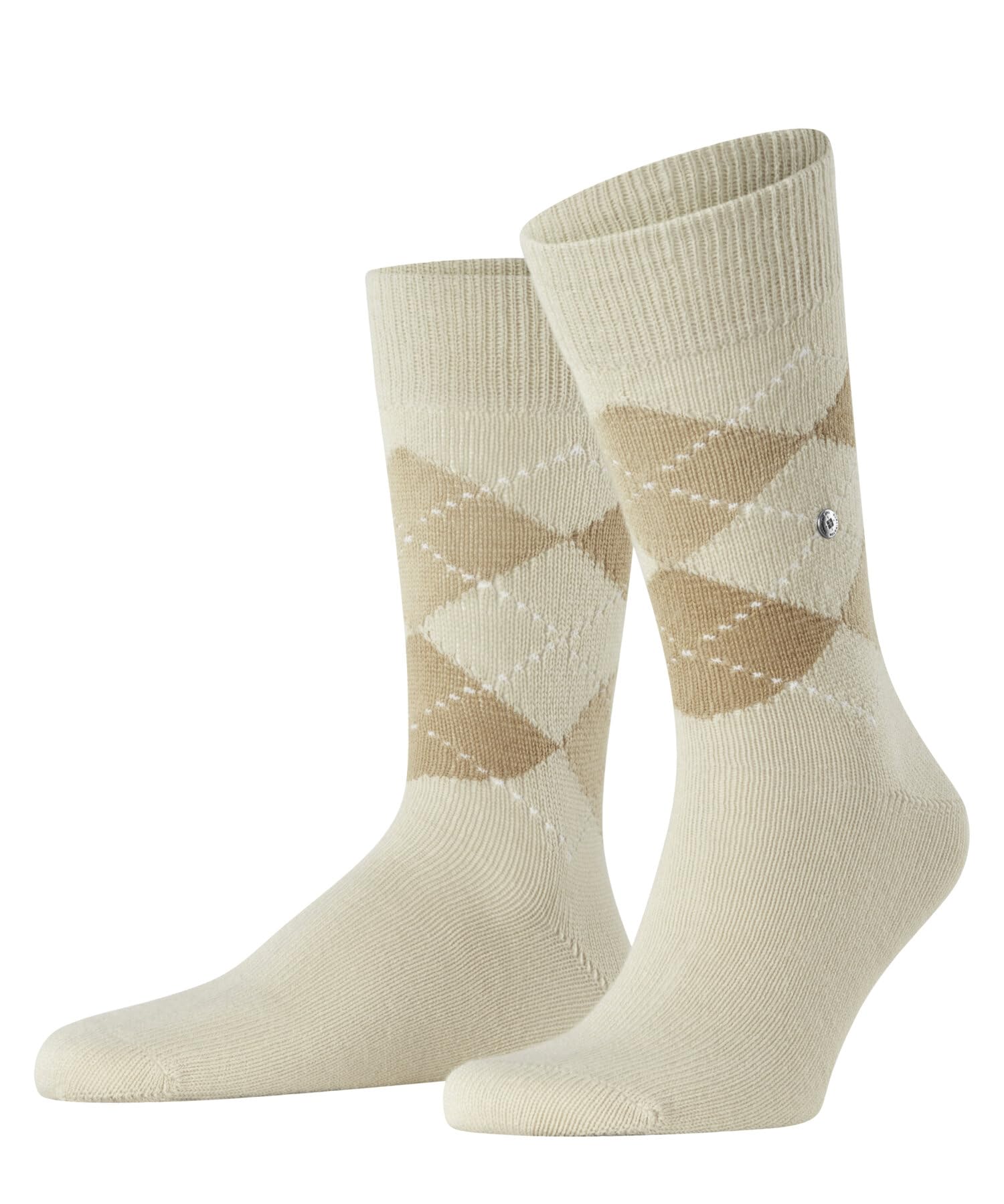 Chaussettes Burlington Preston Homme - Taille Unique - Motif Argyle - Chaudes Et Confortables
