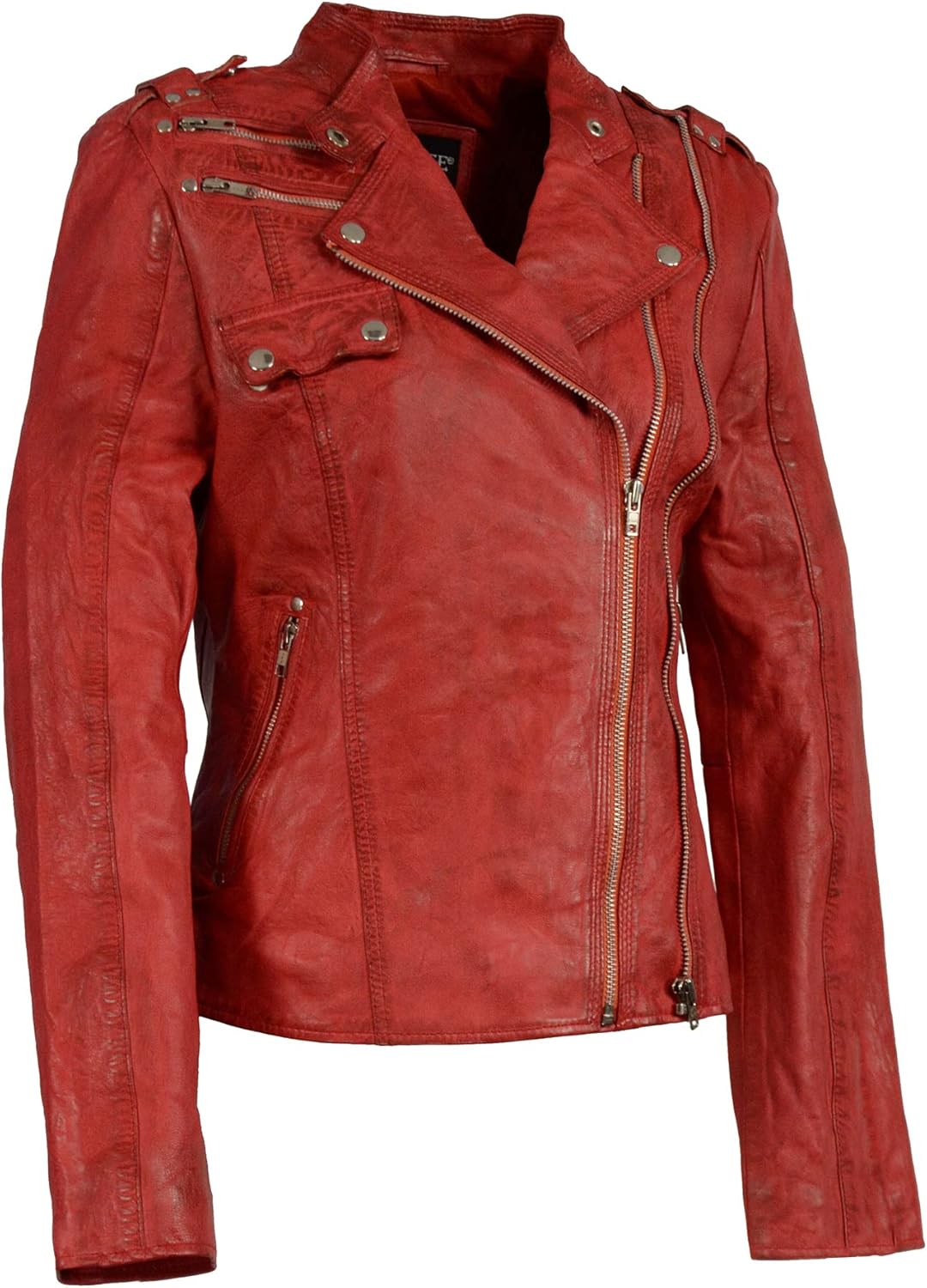 Milwaukee Leather Women’s Double Zipper Asymmetrical Moto Jacket Milwaukee Leather Women’s Double Zipper Asymmetrical Moto Jacket