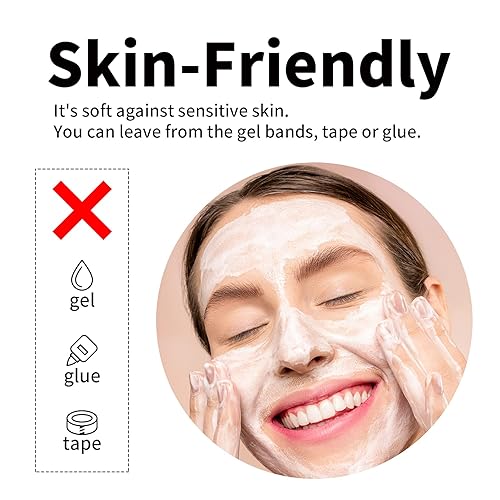 Miniatura 6 de Appearanz Bandas de agarre para peluca para mantener las pelucas en su lugar, paquete de 2 (beige)