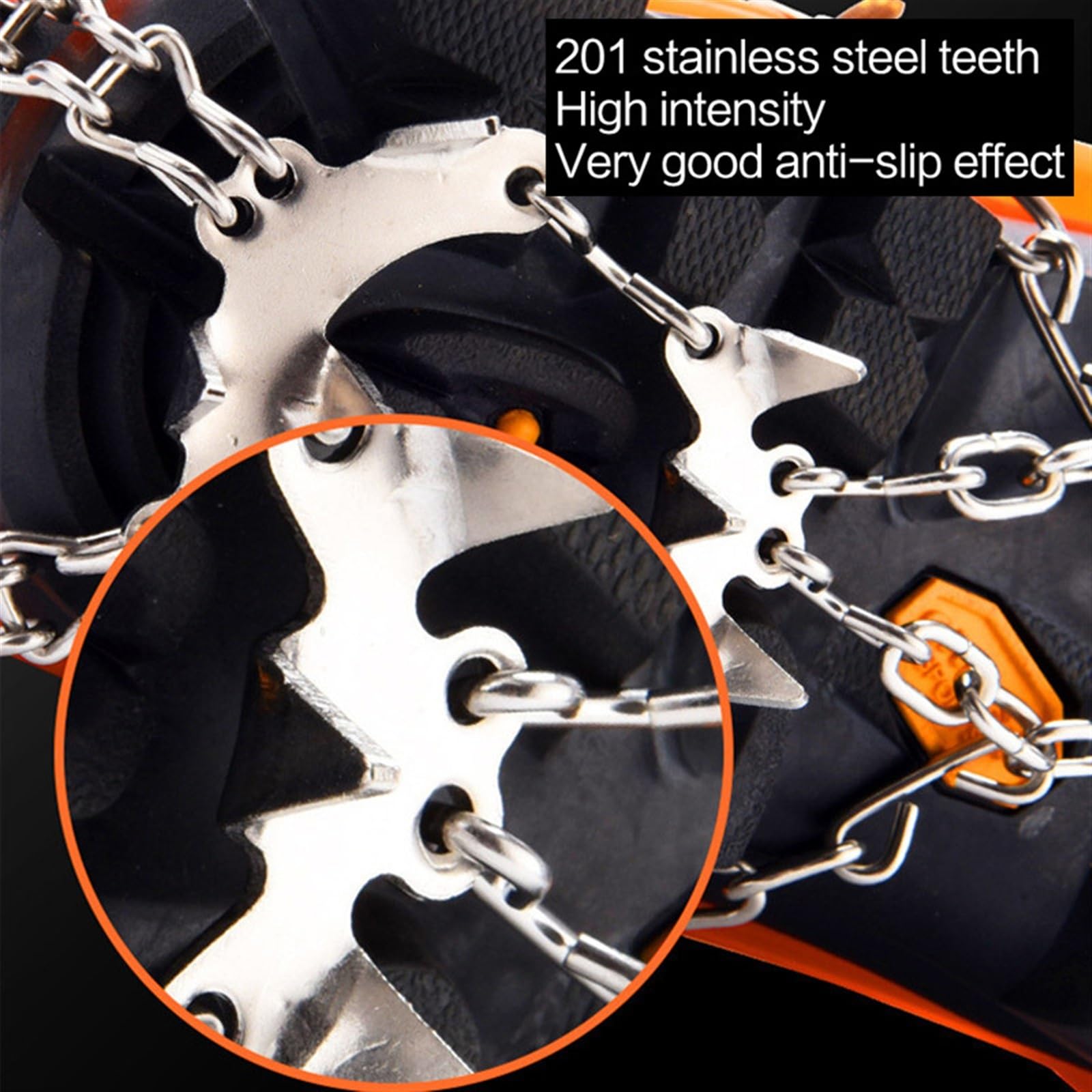 Crampons antidérapants pour chaussures d'escalade