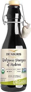 De Nigris Premium Organic Balsamic Vinegar Of Modena (55% Grape Must) 8,...