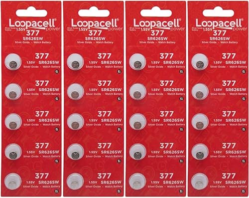 20 377 376 baterías de reloj de óxido de plata SR626SW SR626W