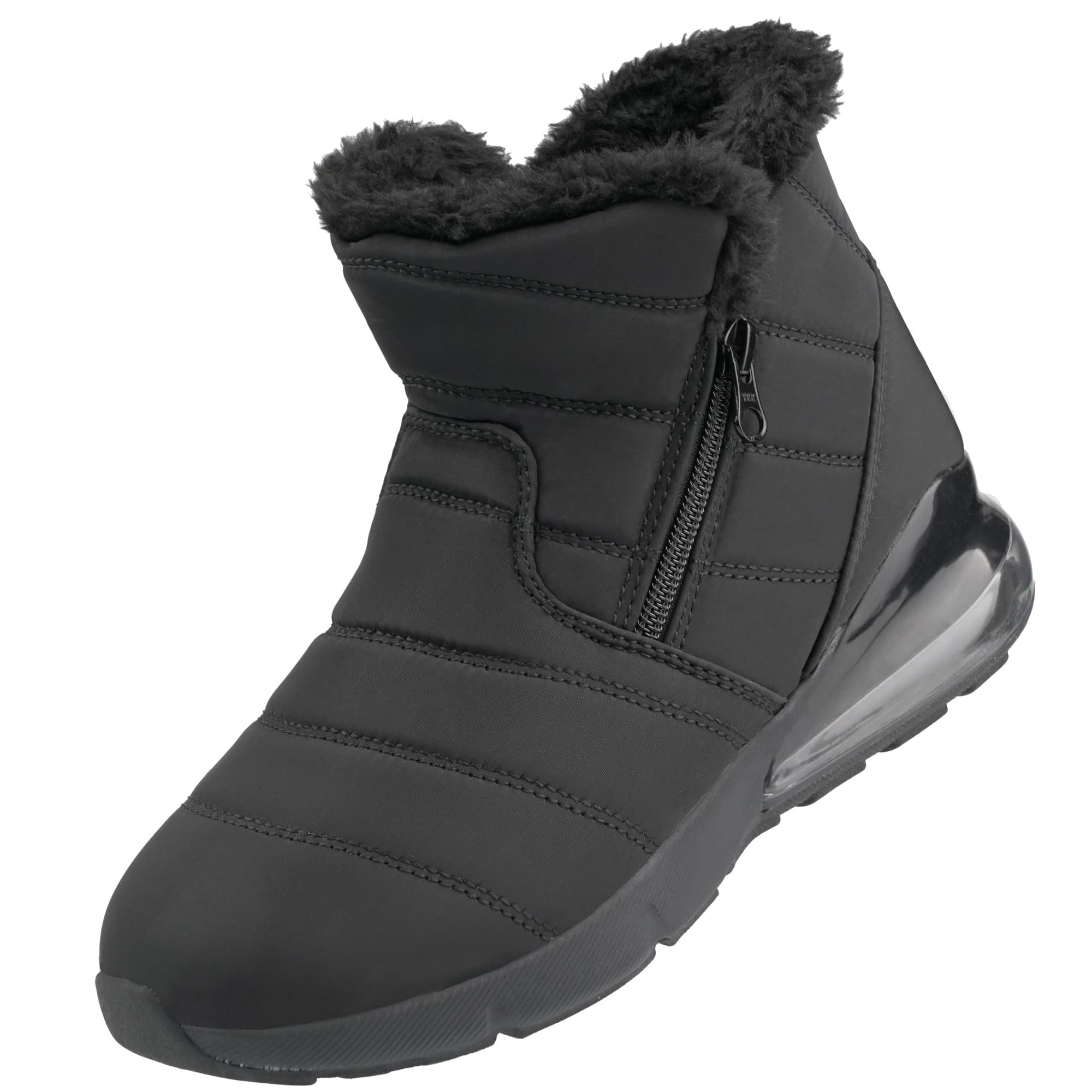 Stivali Donna Stivaletti Invernali Stivali da Neve Caldo Peluche Scarpe Impermeabili