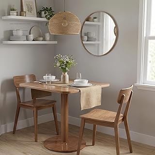 Mid-Century Modern Square Dining Table