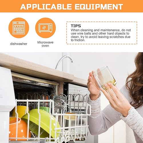 Miniatura 5 de Juego de 4 vasos de whisky de colores, vidrio antiguo de 8.8 onzas, vasos de rocas, cristalería para beber sin tallo para hombres y mujeres, whisky