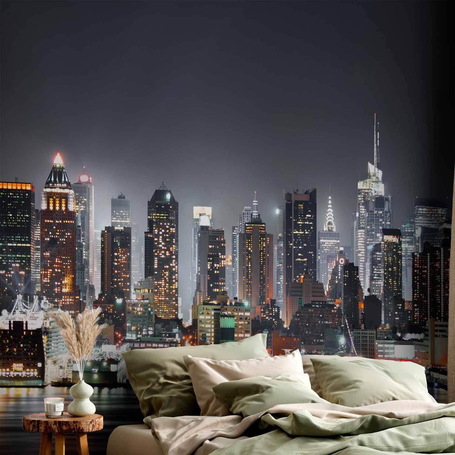 decomonkey Papier Peint Panoramique New York Ville 350x256 cm