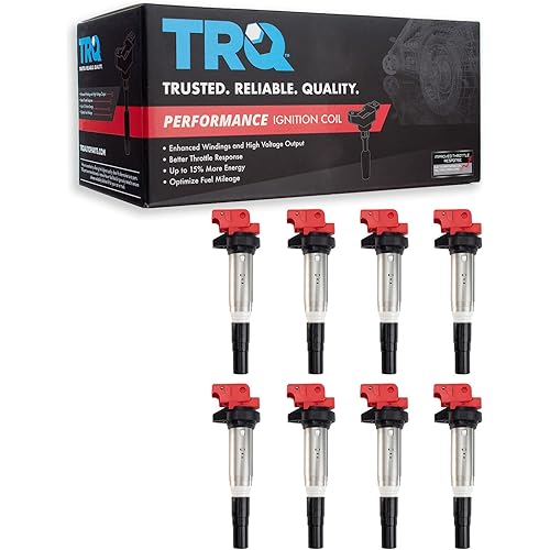 TRQ Ignition Coil Set Compatible with 02-16 BMW