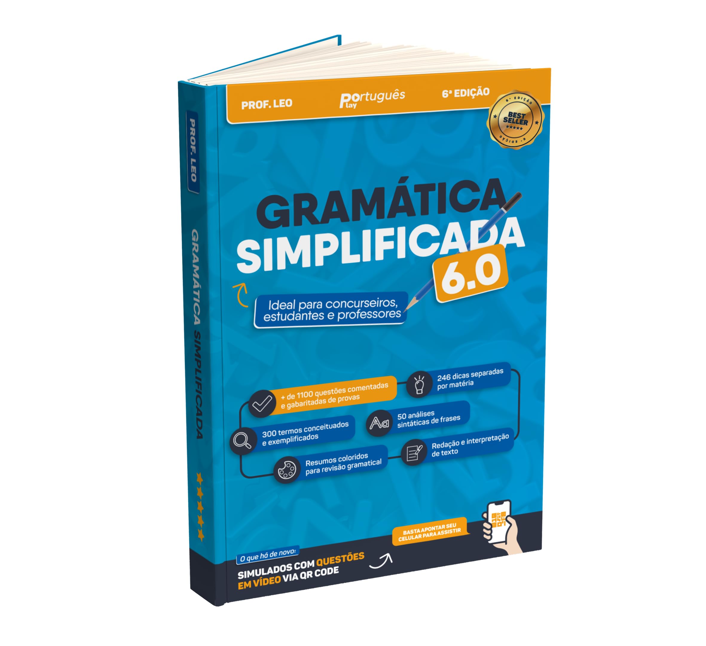 Gramática Simplificada Para Concurseiros - 9786500027686 - Livros