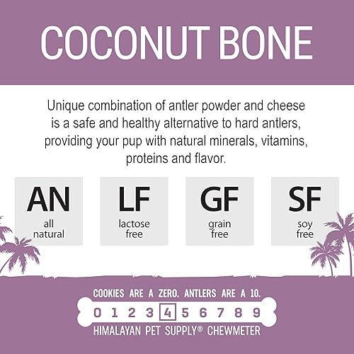 Miniatura 6 de Masticable de coco y queso del Himalaya para perros, de larga duración, sin manchas, rico en proteínas, bajo olor, 100% natural, saludable y seguro,