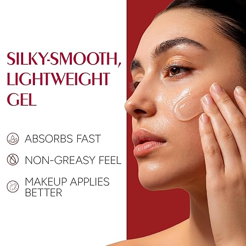 Miniatura 3 de Gel de colágeno y elastina con células madre de manzana, restaura el colágeno y tensa la piel, fórmula antienvejecimiento suaviza las arrugas