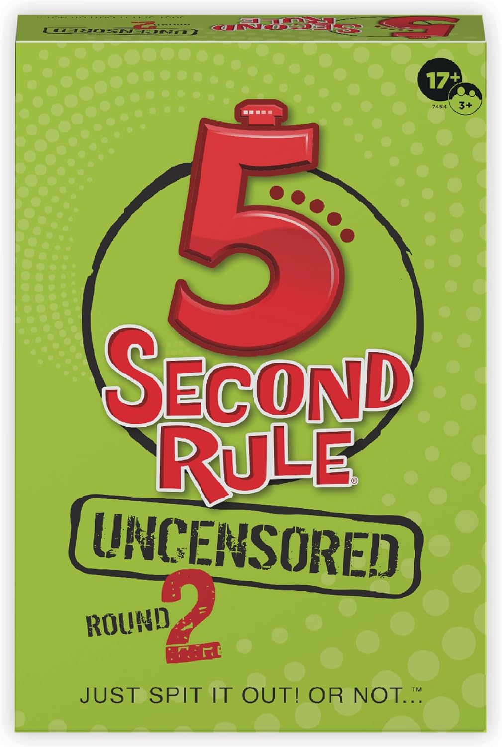 5 Second Rule Game - Simple Questions Card Game for Family Fun, Party, Kids, Travel, Game Night & Sleepovers - Think Fast and Shout Out Answers - For Ages 10+
