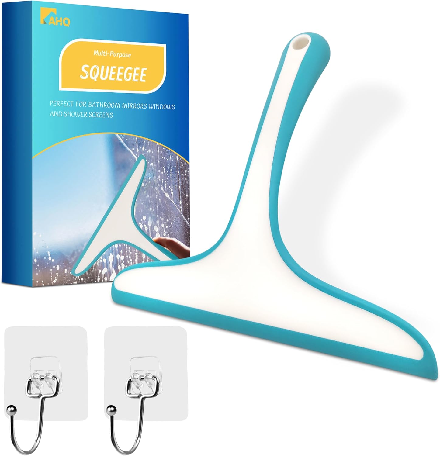 AHQ MultiPurpose Squeegee for Window Shower Squeegees Glass, Shower
