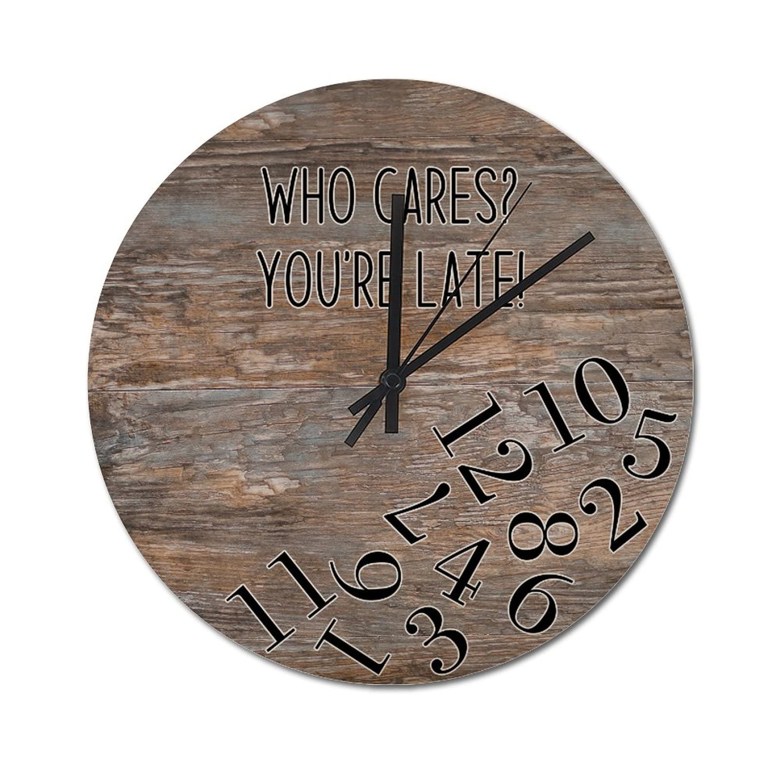 Horloge murale cuisine rustique pour ambiance maison de campagne