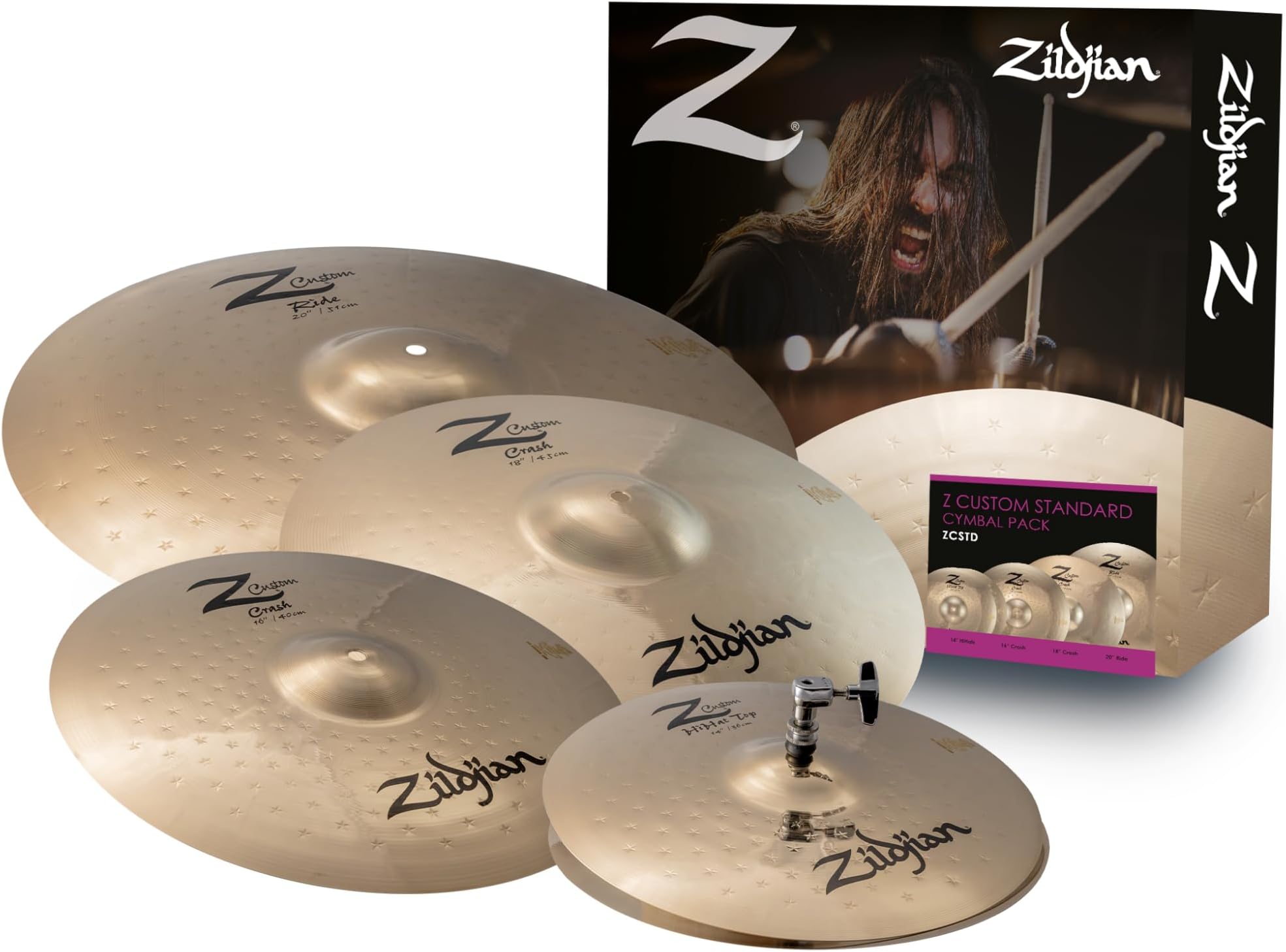 ZCSTD Z Custom Standard Cymbal Pack
