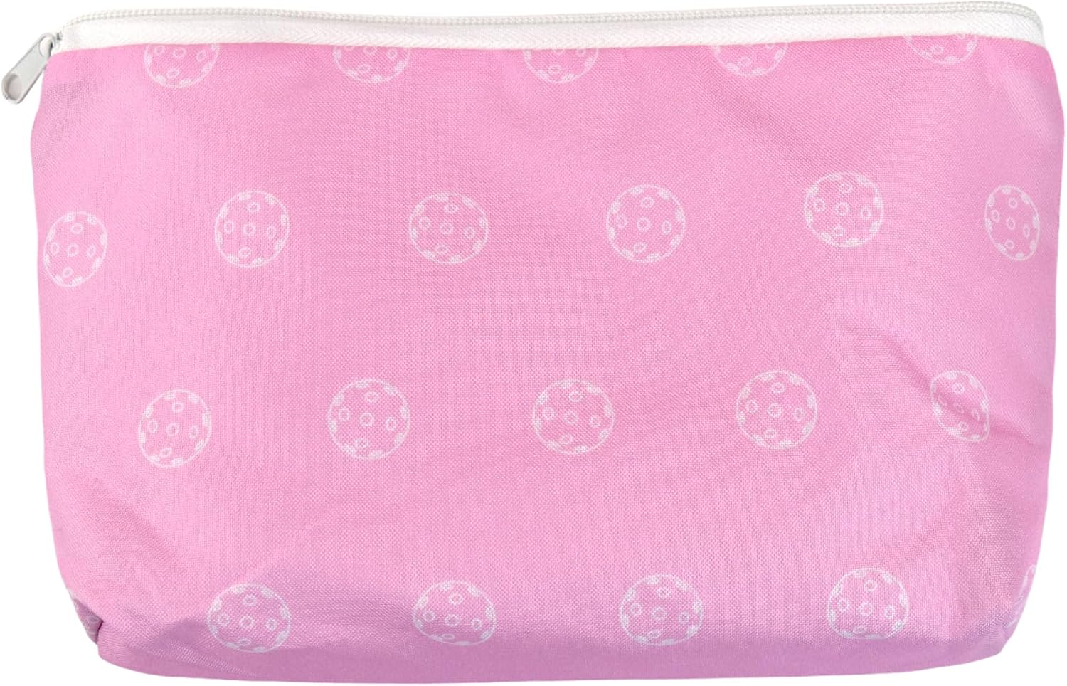Racquet Inc Tennis Gifts Cosmetic Bag, Multi-Function Small Zipper Pouch Cute Makeup Travel Toiletry Bag Travel Size Toiletries Pickleball Gift Pickleball Accessory Pouch - Pink