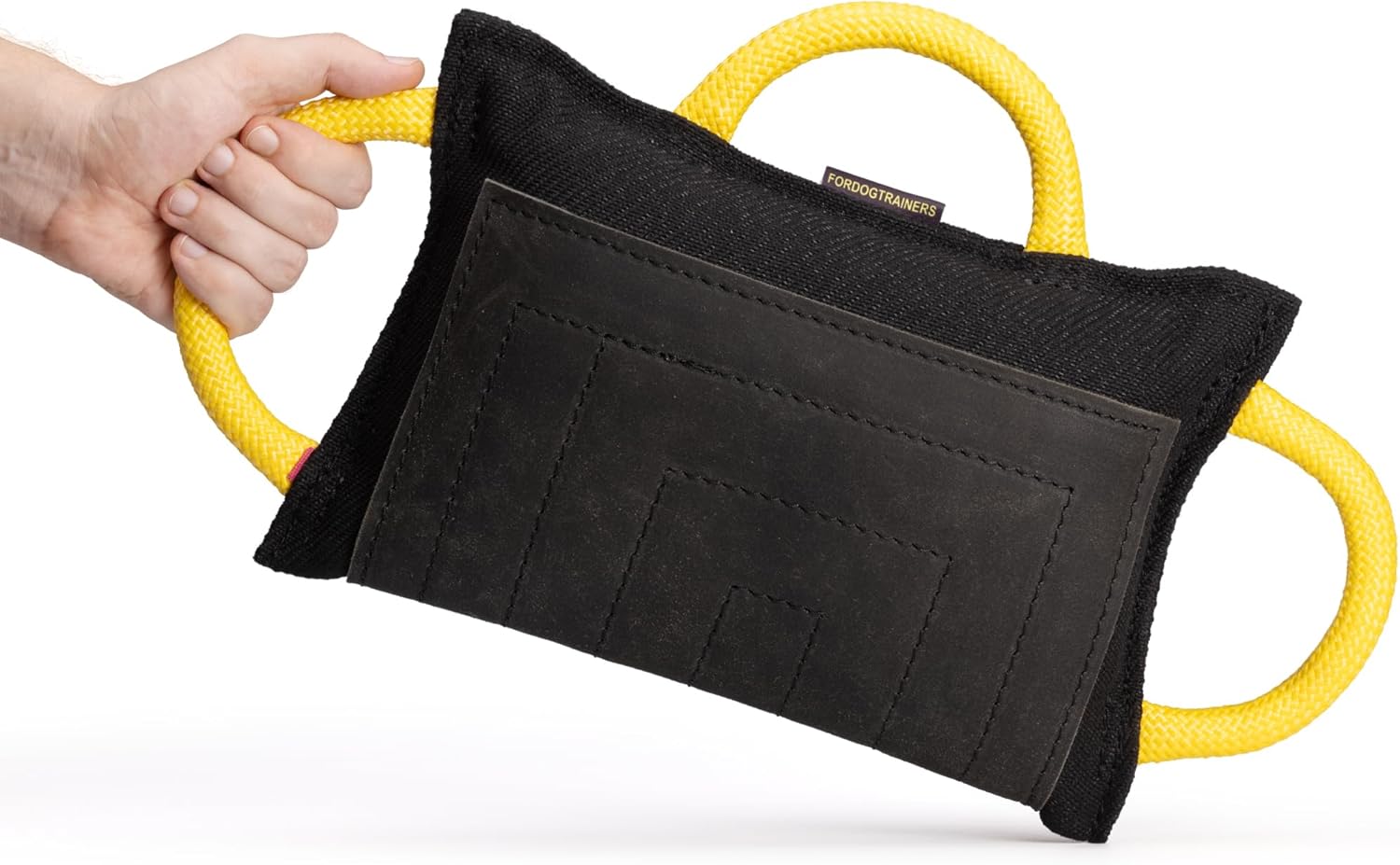 Viper Bite Pillow with 3 Handles – Interactive Dog Toy & Durable Training Tool for Strong Bite & Drive Development | Jute, Leather, French Linen, Extra Strong Jute or Replaceable Cover