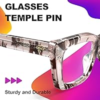 Vista 24 de VISOONE Cat Eye Blue Light Blocking Glasses TR90 Anti-glare Women Calida