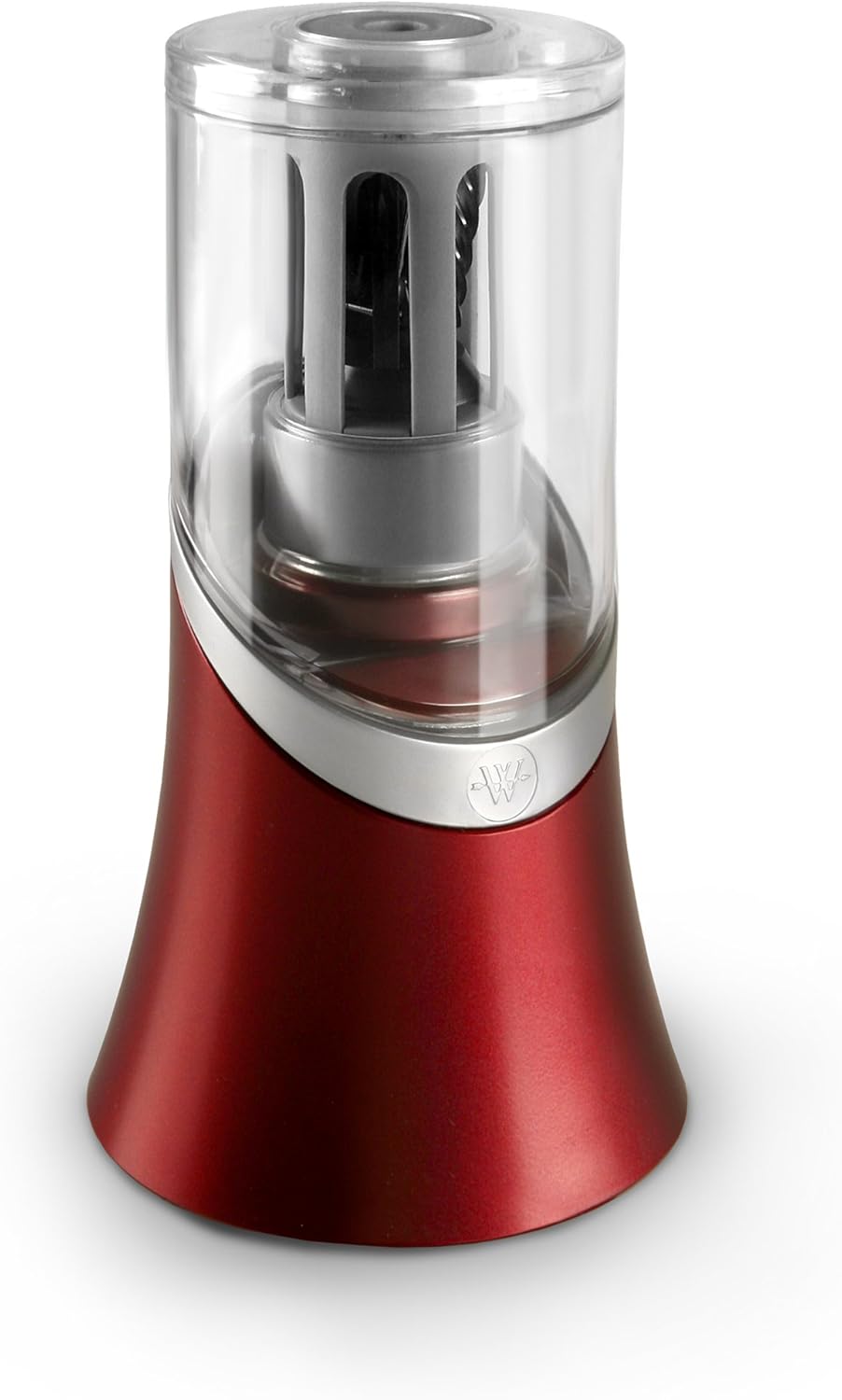 Amazon Com Westcott Ipoint Evolution Battery Pencil Sharpener Wild Cherry Ipoint Electric Pencil Sharpener Office Products