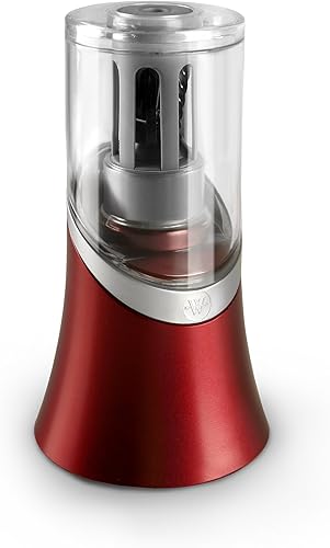 Westcott iPoint Evolution - Sacapuntas con batería, color cereza silvestre