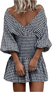 Shirred Wrap Dress Selection