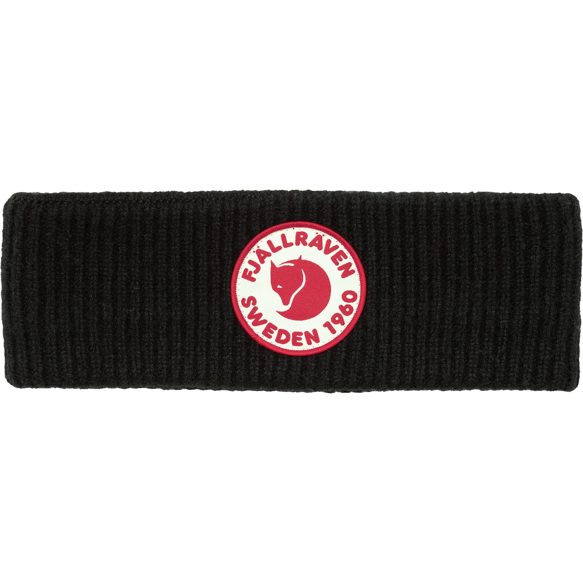 Fjallraven Mixte 1960 Logo Headband Hat, Noir, Taille unique EU