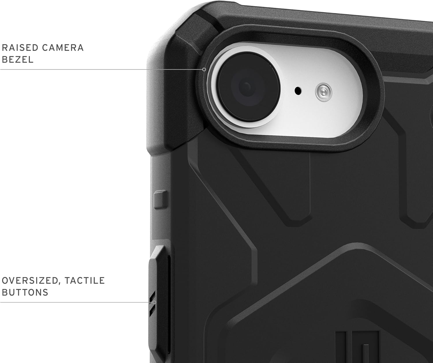 URBAN ARMOR GEAR UAG Designed for iPhone 17e / iPhone 16e Case Pathfinder - Compatible with MagSafe Rugged Military Grade Drop Proof Protective Cover, Black