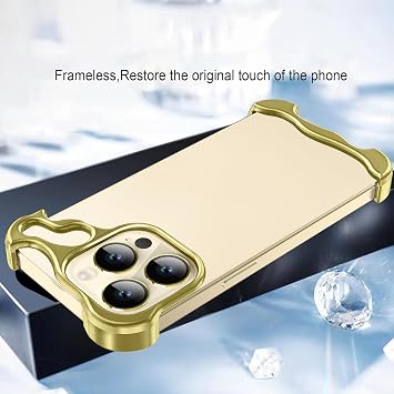 iPhone 15 Pro Max 対応 スマホケース レンズ保護対応 フレームレス ミニマリストデザイン 個性を際立たせる