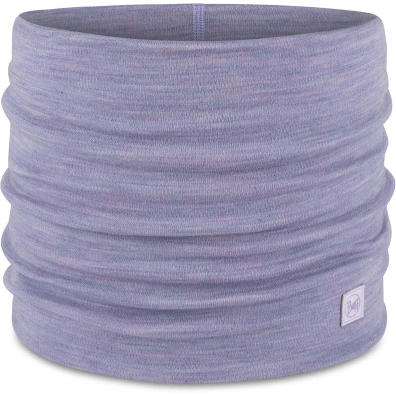 Buff| Neckwear Merino Heavyweight Multifunctional Scarf, 100% Merino Wool, Trekking, Outdoor, Sustainable, Thick Man Women One Size Iris