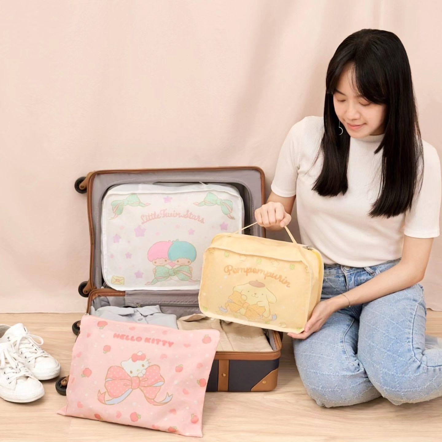 Amazon.co.jp: 【3点セット】ハローキティ シナモロール クロミ