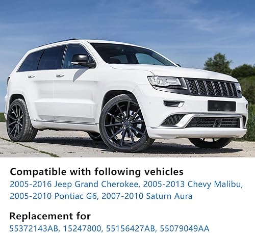 Miniatura 3 de Kit de reparación de boquilla para limpiaparabrisas compatible con Dodge RAM, Chrysler. Incluye 4 boquillas y juntas rociadoras, manguera de 4M, 12