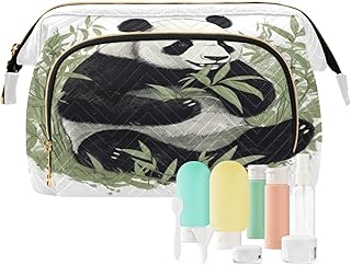 Kigai Cute Panda Makeup Bag Cosmetic Bag for ...
