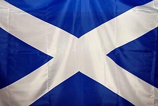 HUGE 8ft x 5ft Scotland St Andrews Saltire Polyester Flag