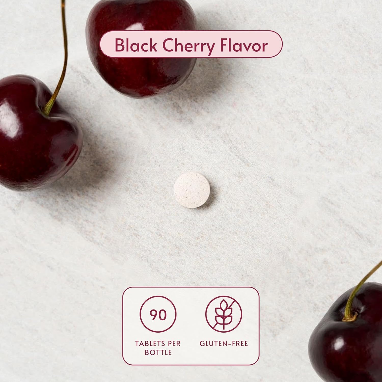 Bariatric Advantage B-12 Speedy Melts, Vitamin B12 1000 mcg Supplement, Fast Melting with 200 mcg of Folic Acid for Nutritional Support - Black Cherry, 90 Count