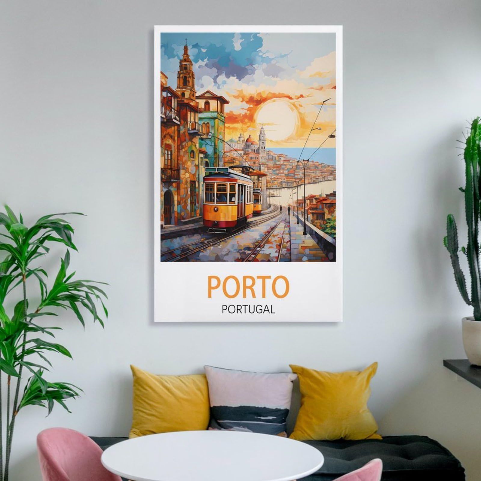 Poster Vintage Sur Toile 'Albufeira Portugal' - Impression Haute Qualité, Format 20 X 30 Cm, Idéal Déco Murale - 7