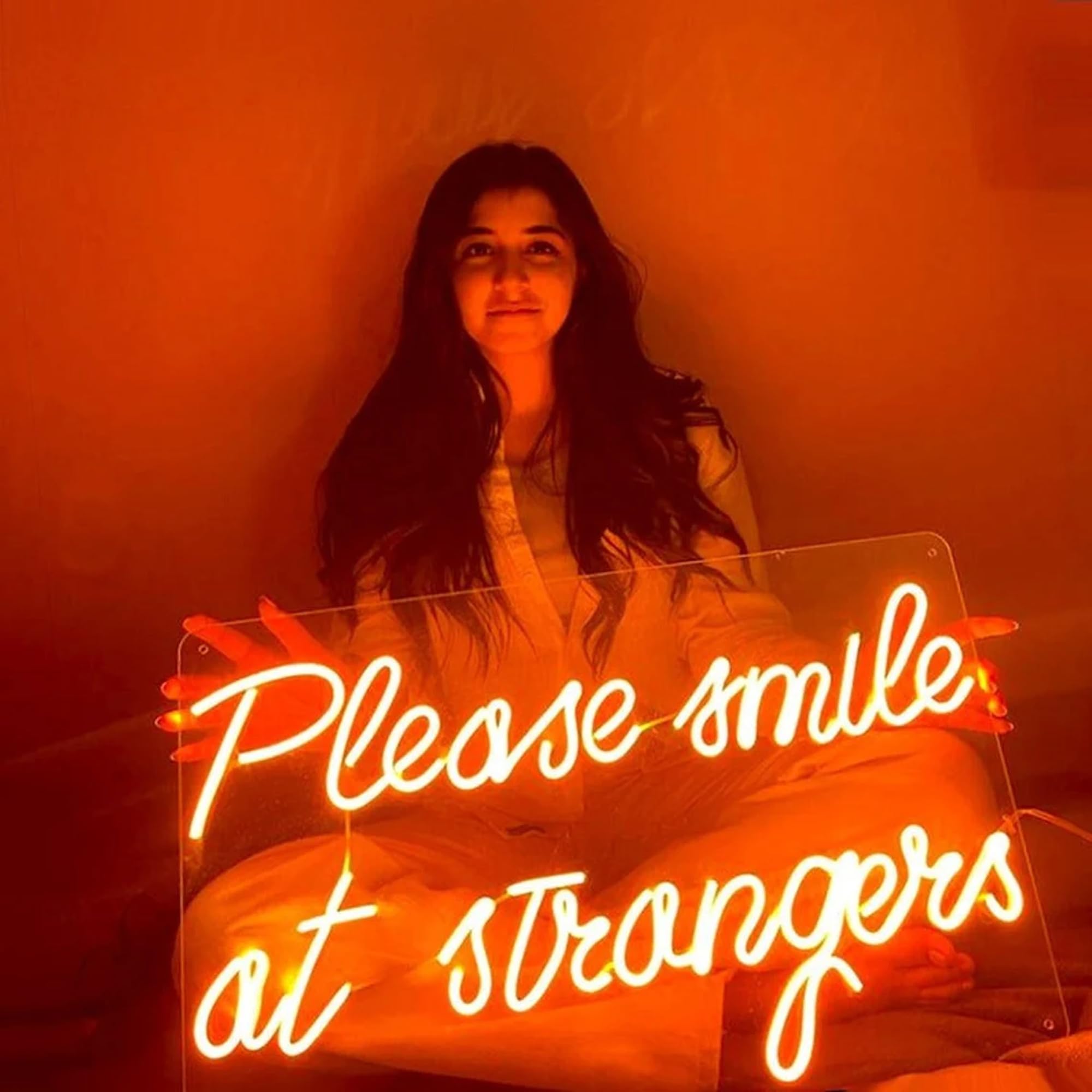 Insegne luminose al neon,Scritte al neon a LED personalizzata, Insegna Luminosa da Parete Personalizzabili per la Decorazione Della Parete Della Camera da Letto(1-3 riga di testo, 40-140cm)