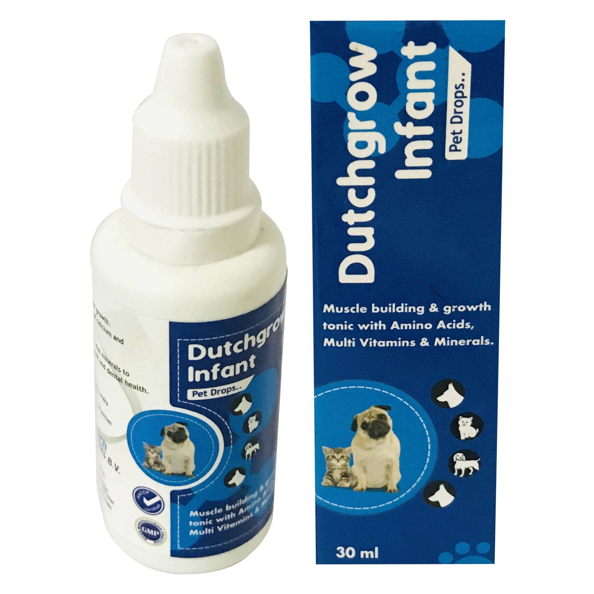 Dutchgrow Infant Pet Drops | Muscle Builder and Growth Promoter (B09M3TB6MF) Amazon Price History, Amazon Price Tracker
