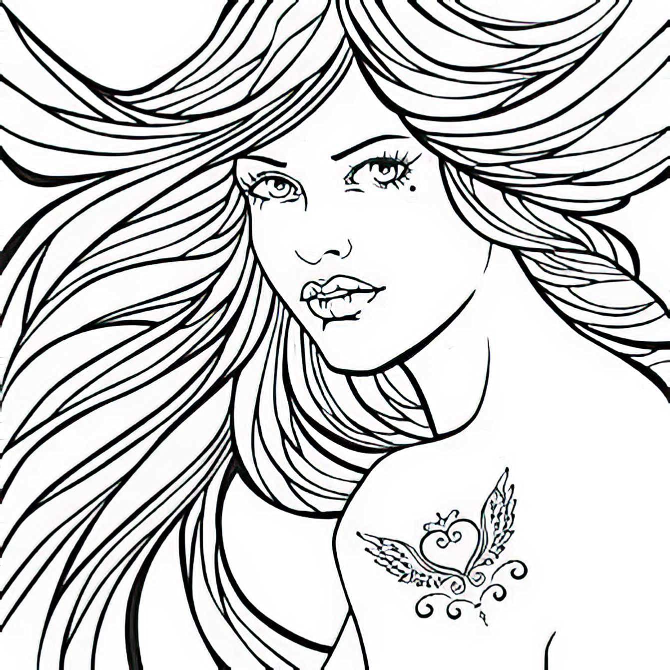 Top 171 Imagenes De Mujeres En Caricatura A Blanco Y Negro