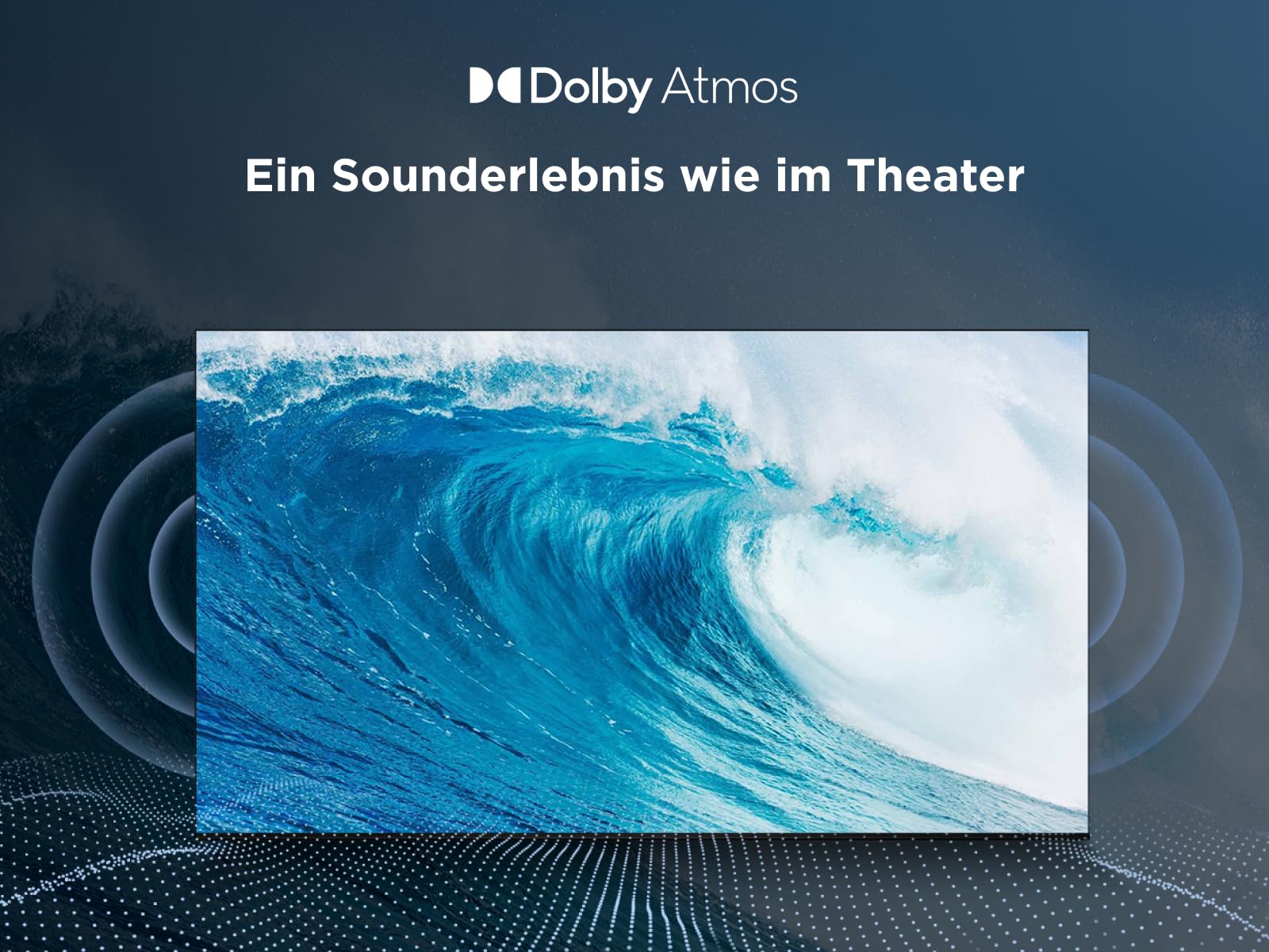 TCL 55T69C 55 Zoll QLED, Direct LED TV, 4K HDR TV, Smart Google TV (Dolby Vision & Atmos, Game Master, Motion Clarity, Kompatibel mit Google Assistant & Alexa)