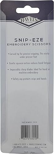 Miniatura 6 de Havel's Snip-Eze - Tijeras de bordado de 4-34 pulgadas