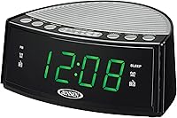 Vista 1 de Jensen JCR-160 JCR-160 AM/FM Digital Dual-Alarm Reloj Radio