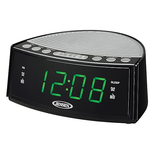 Jensen JCR 160 JCR 160 AM/FM Digital Dual Alarm Clock Radio product image
