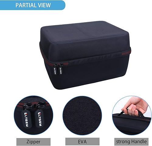 Miniatura 3 de LTGEM Funda rígida EVA para auriculares Oculus Rift S con PC VR Gaming Headset - Bolsa de almacenamiento protectora de viaje