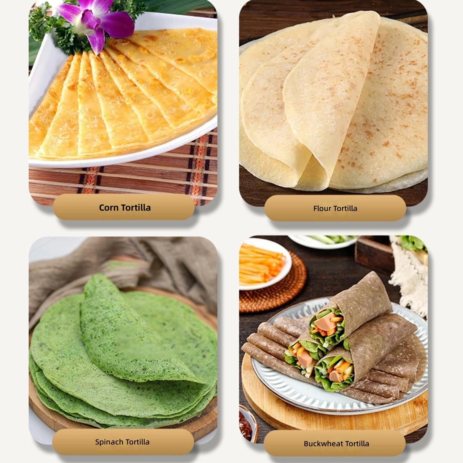 Pancake Maker in acciaio inossidabile con finitura per la