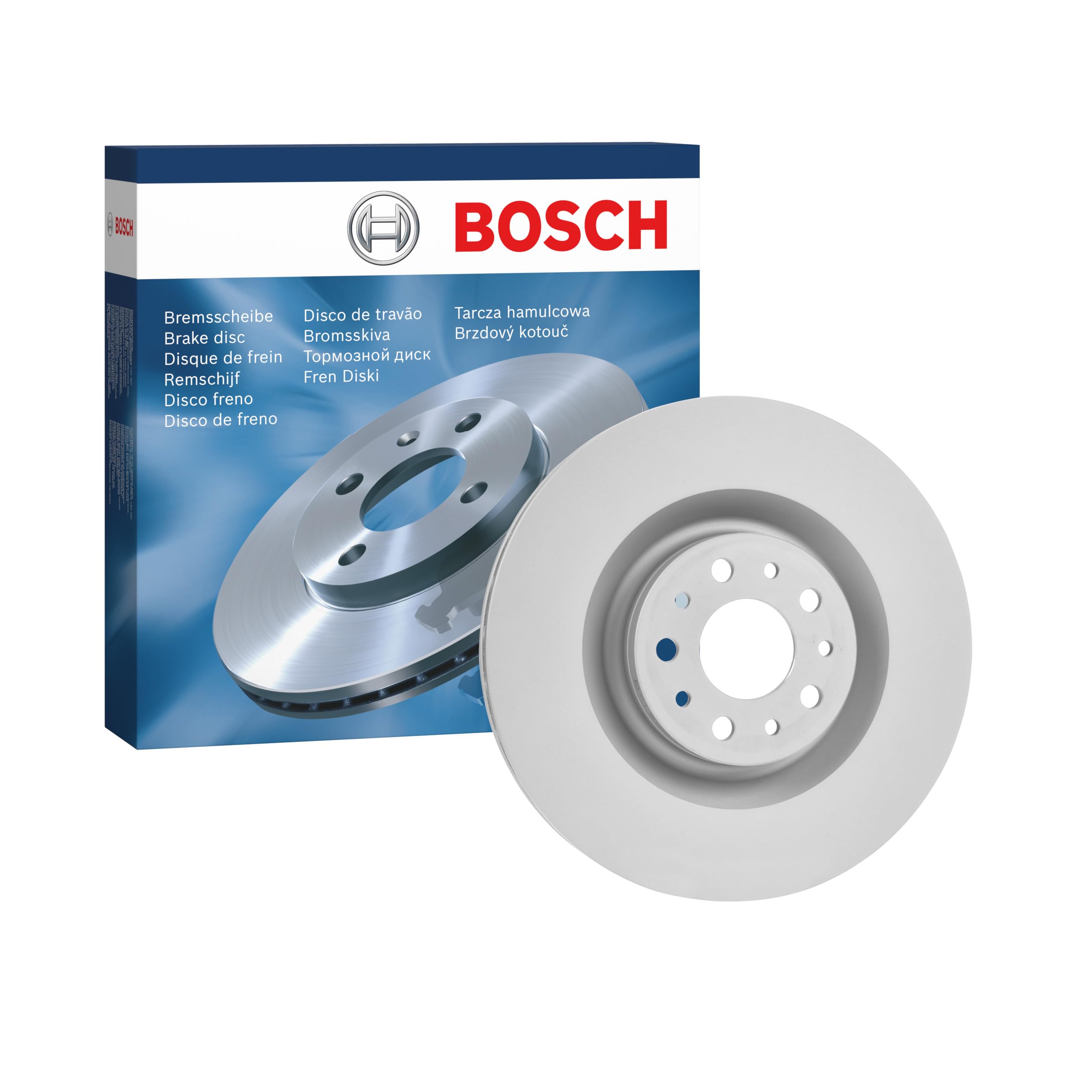 BOSCH Disco Freno BD1686 - Disco Freno Solido di 305mm - Asse Anteriore - Conforme al regolamento ECE-R90 - Lunga Durata, Anticorrosione Avanzata - 1 Disco
