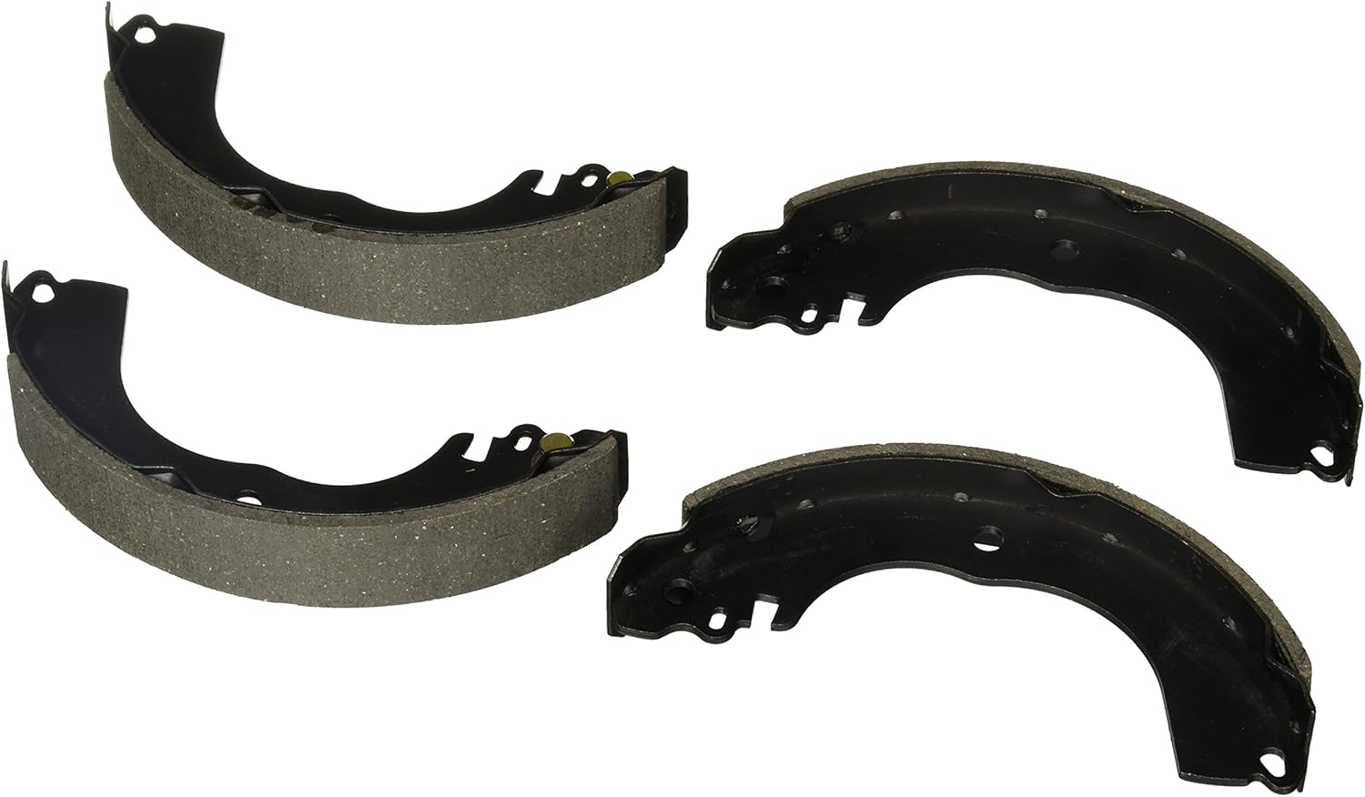 BOSCH BS924 Blue Drum Brake Shoe Set - Compatible With Select Mitsubishi i-MiEV, Lancer, Mirage, Mirage G4; Nissan Versa; REAR