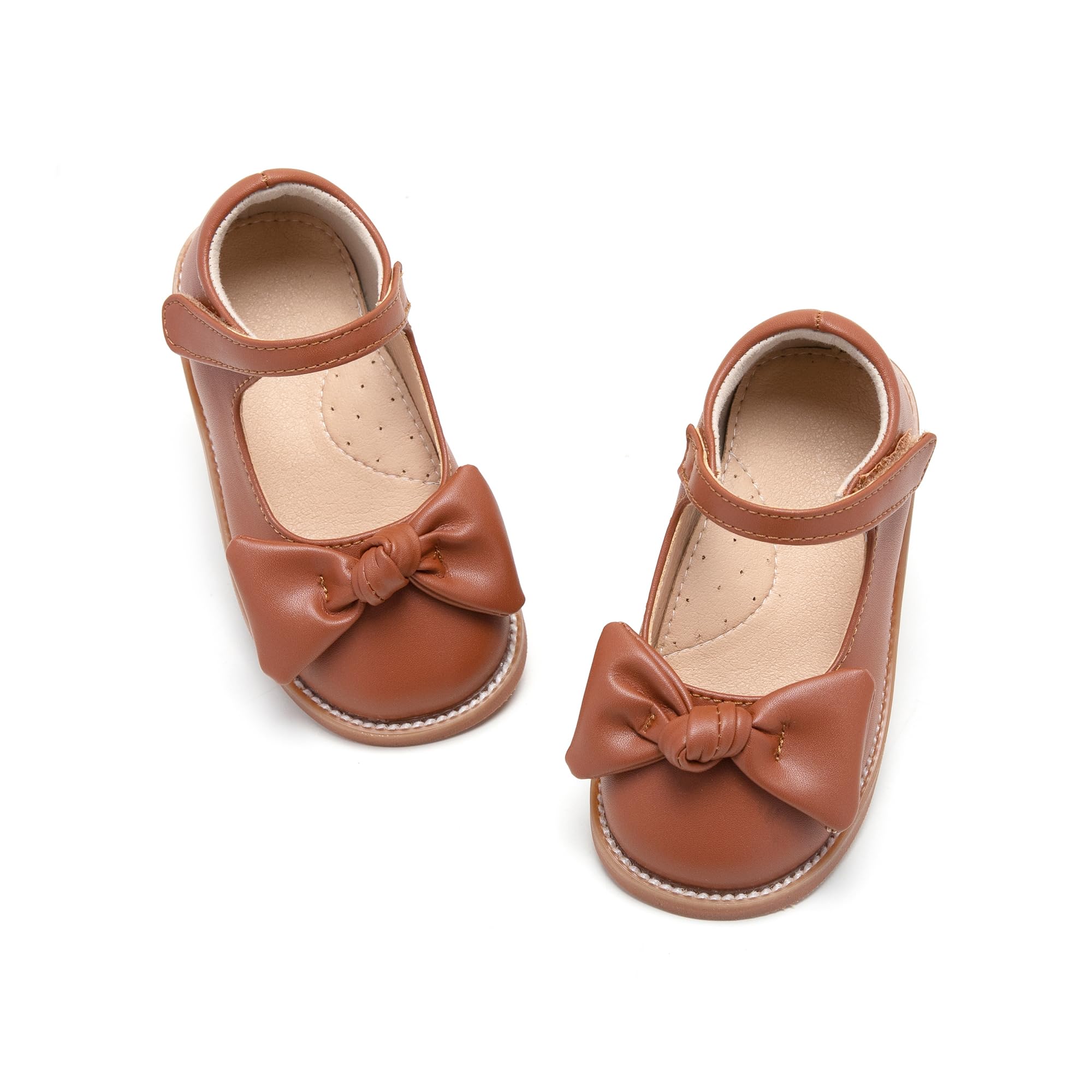 Flaryzone Toddler Girls Mary Jane School Uniform Oxfords Dress Shoes Flats