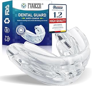 Schnarchschiene, Praktisch Gegen Schnarchen Und Zähneknirschen, Mit Anpassbarer Knirscherschiene, Einfach Zu Reinigen, Für Die Nacht, Für Erwachsene Beider Geschlechter